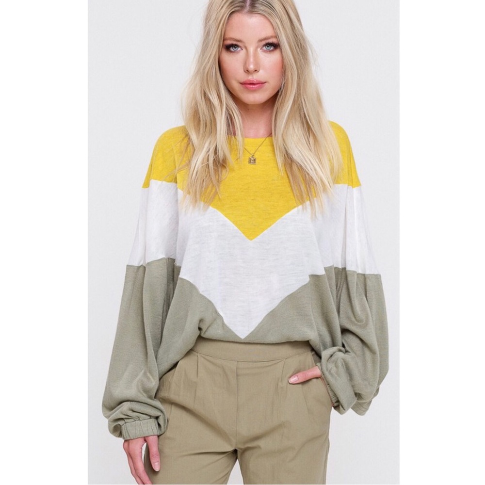 Color Block Top